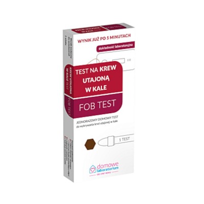 Test na krew utajoną w kale FOB test (Zdro