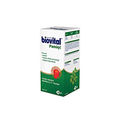 Biovital Pamięć płyn 650 ml, EGIS PHARMACEUTICALS