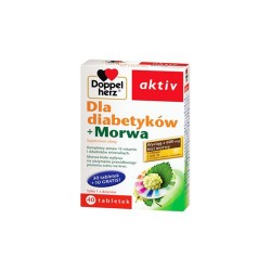 Doppelherz aktiv Dla diabetyków + Morwa, 30 tabletek + 10 gratis, QUEISSER