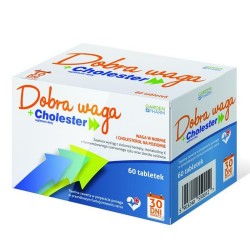 Dobra waga + Cholester , 60 tabletek, GARDENPHARM