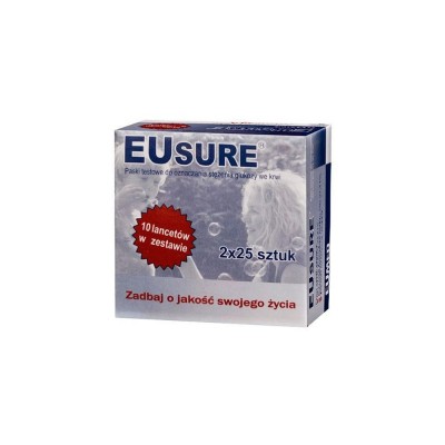 Eusure test paskowy, 50 sztuk