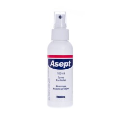 Asept Aerosol do dezynfekcji skory, płyn 100 ml