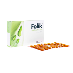 Folik 0,4mg, 30 tabletek, GEDEON RICHTER