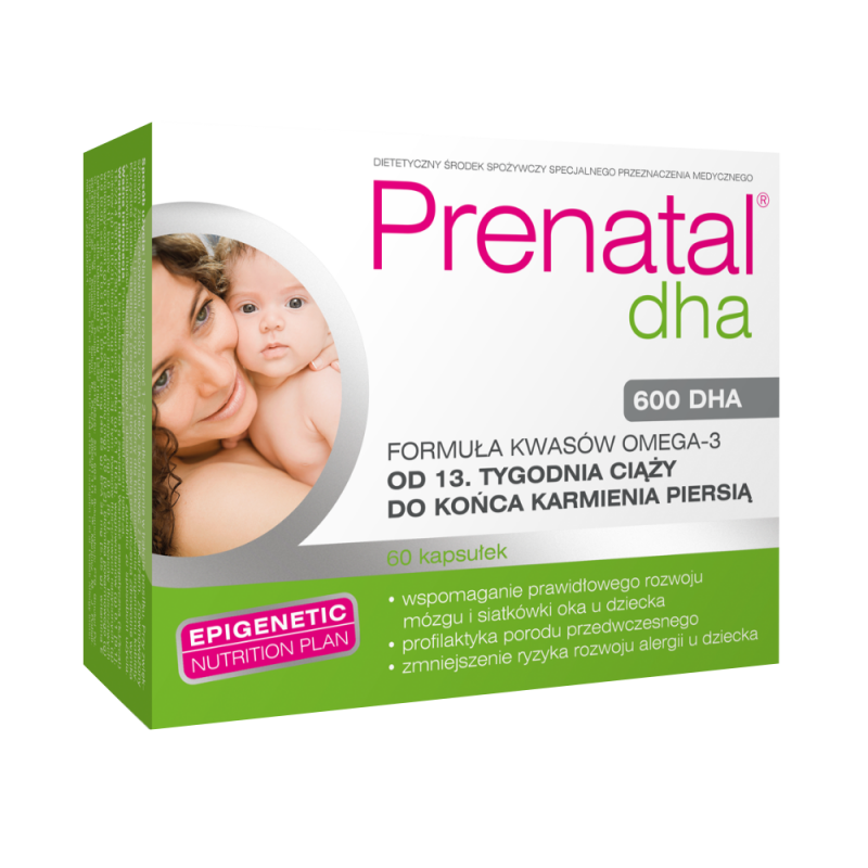 Prenatal DHA, 60 tabletek, NutroPharma