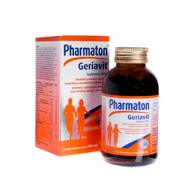 Pharmaton Geriavit, 100 kapsułek, BOEHRINGER