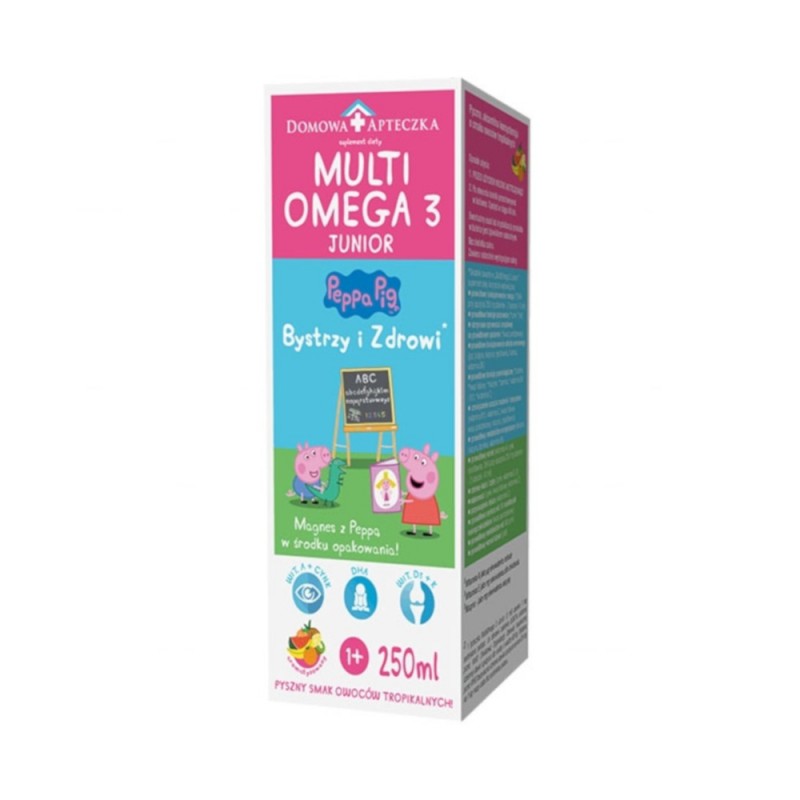 Multiomega 3 Junior 250 ml, DOMOWA APTECZKA Multiomega 3 Junior 250 ml, DOMOWA APTECZKA