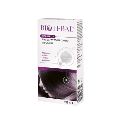 BIOTEBAL Szampon p/wypadaniu włosów 200ml, POLPHARMA