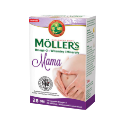 Mollers Mama, 28 kapsułek+28 tabletek, Orkla Health