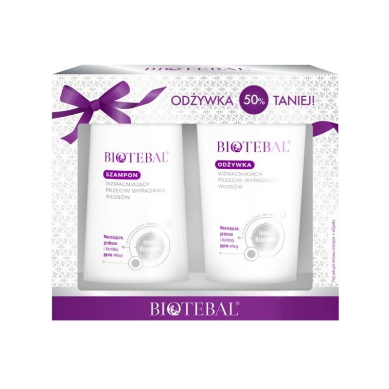 BIOTEBAL Pakiet promocyjny szampon + odżyw