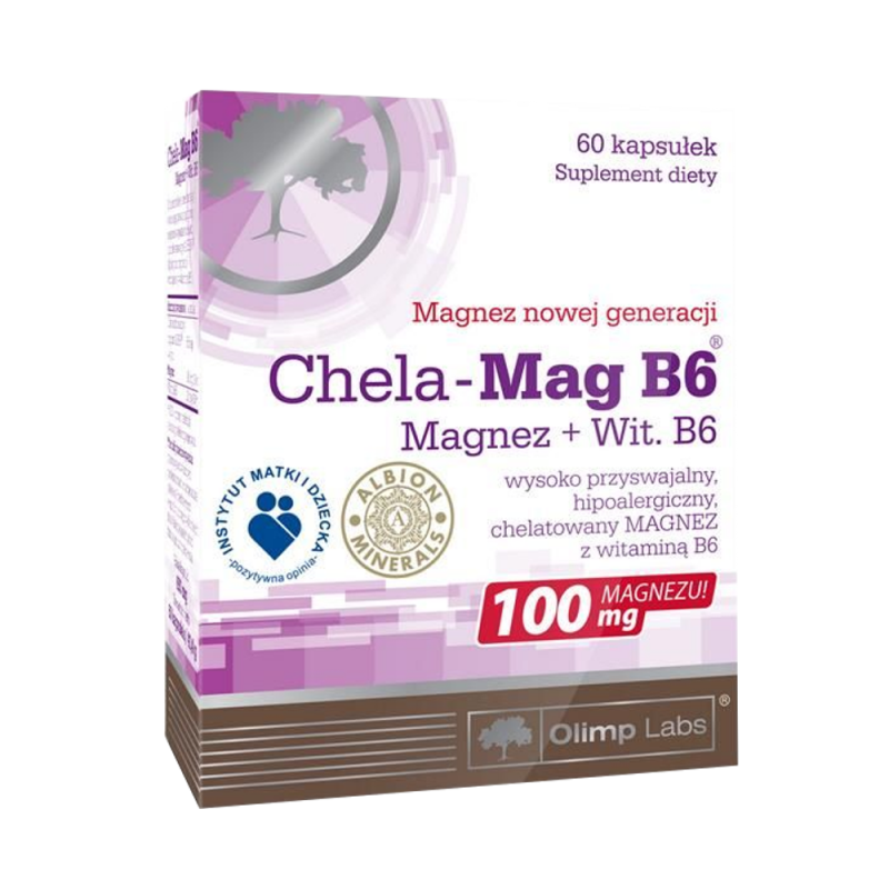 Chela-Mag B6, 60 kapsułek, Olimp Labs