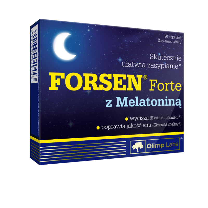 Forsen Forte z melatoniną, 30 kapsułek, Olimp Labs