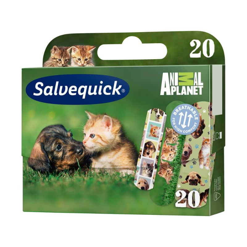 Salvequick Animal Planet plaster 1op.(20sz