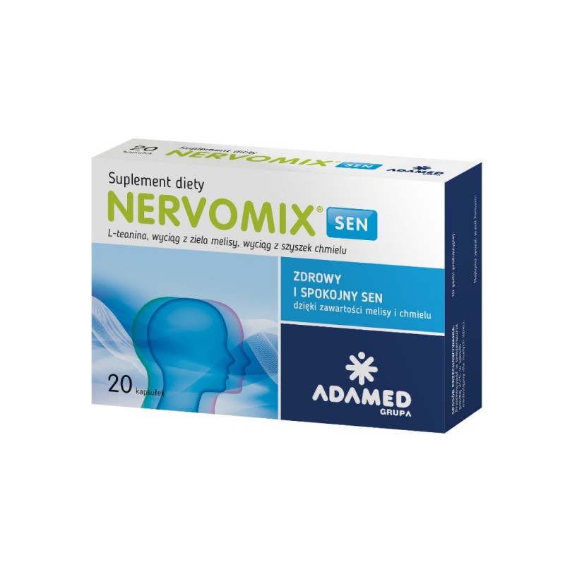 Nervomix Sen kaps. 20 kaps. Nervomix Sen kaps. 20 kaps.