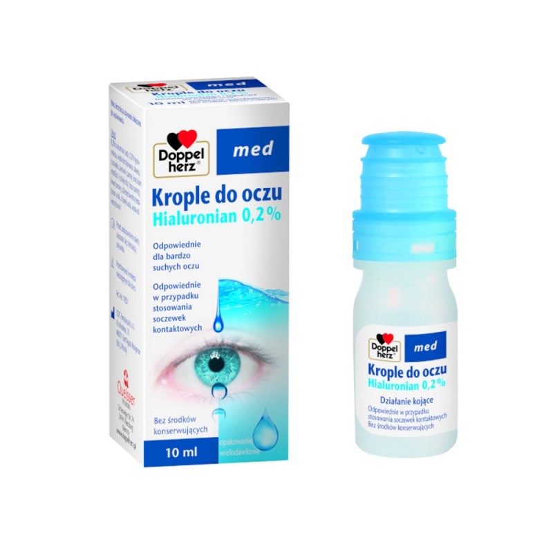 Doppelherz Med Krople do oczu Hialuronian Doppelherz Med Krople do oczu Hialuronian