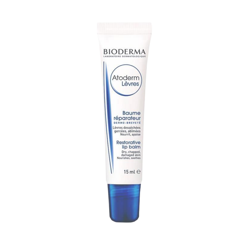 BIODERMA ATODERM Lip Balm Odżywczy i regenerujący balsam do ust 15 ml BIODERMA ATODERM Lip Balm Odżywczy i regenerujący balsam do ust 15 ml