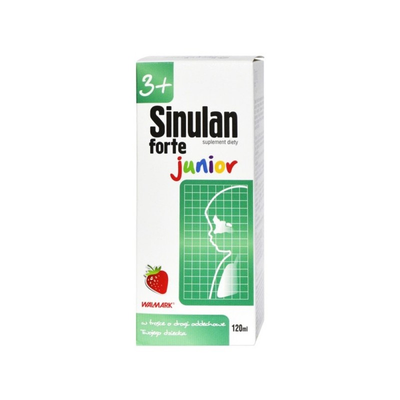 Sinulan Forte Junior płyn doustny 120 ml Sinulan Forte Junior płyn doustny 120 ml