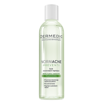 DERMEDIC NORMACNE PREVENTI Tonik regulujący antybakteryjny 200ml