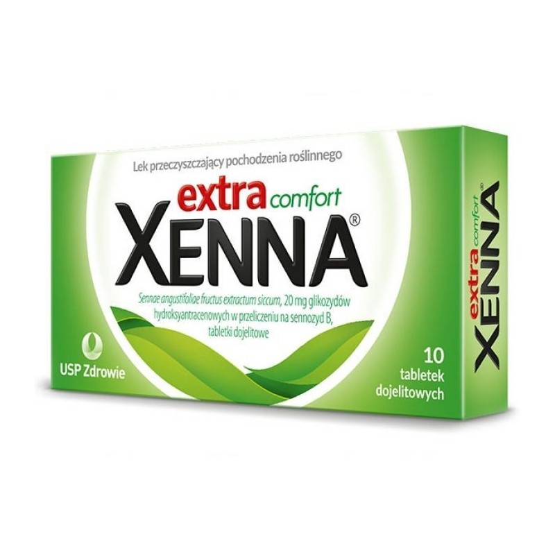 Xenna Extra Comfort 20mg, 10 tabletek drażowanych