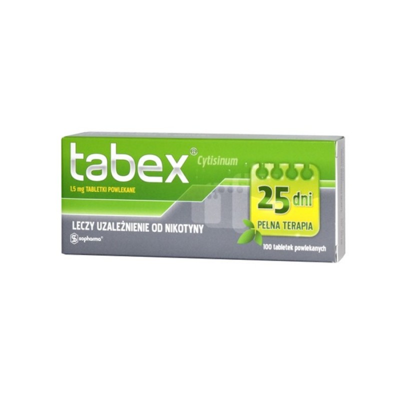 Tabex, 1,5mg, 100 tabletek