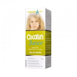 Oxalin Junior, 0,5mg/g, żel do nosa, 10g