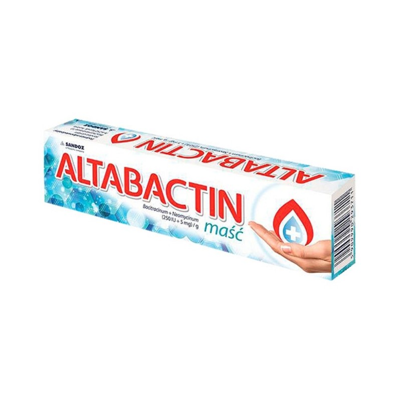Altabactin maść (250j.m.+5mg)/g 20 g