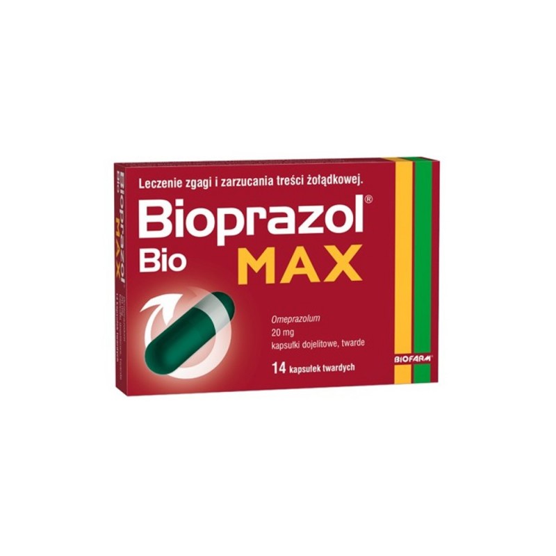 Bioprazol Bio Max 20mg 14kaps.