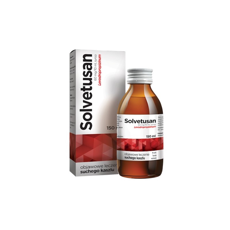 Solvetusan, 60 mg/10ml, syrop, 150ml