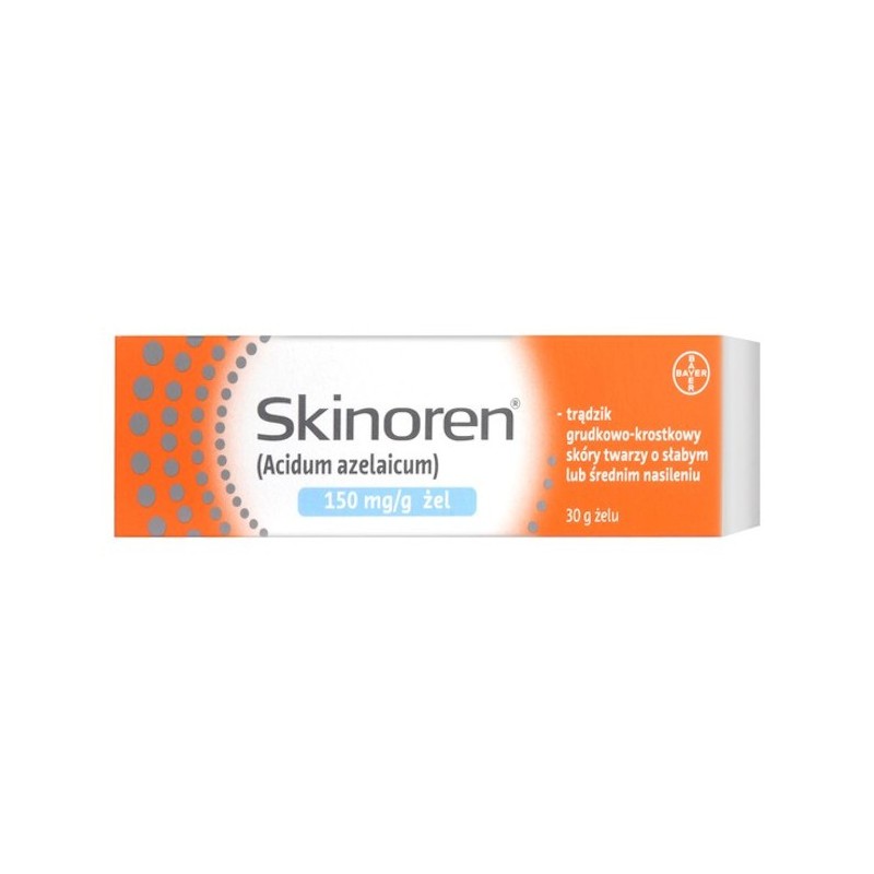 Skinoren, 150 mg/g, żel, 30 g