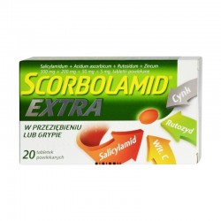 Scorbolamid EXTRA, 20 tabletek drażowanych