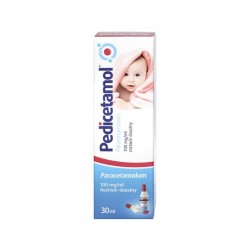 Pedicetamol, 100mg/ml, roztwór doustny dla dzieci i niemowląt od urodzenia, 30ml