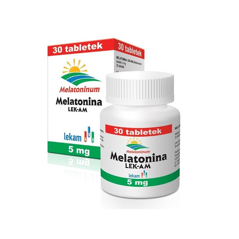 Melatonina 5mg, 30 tabletek