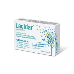 Lacidar tabl. 0,12 g , 20 tabletek , RANBAXY