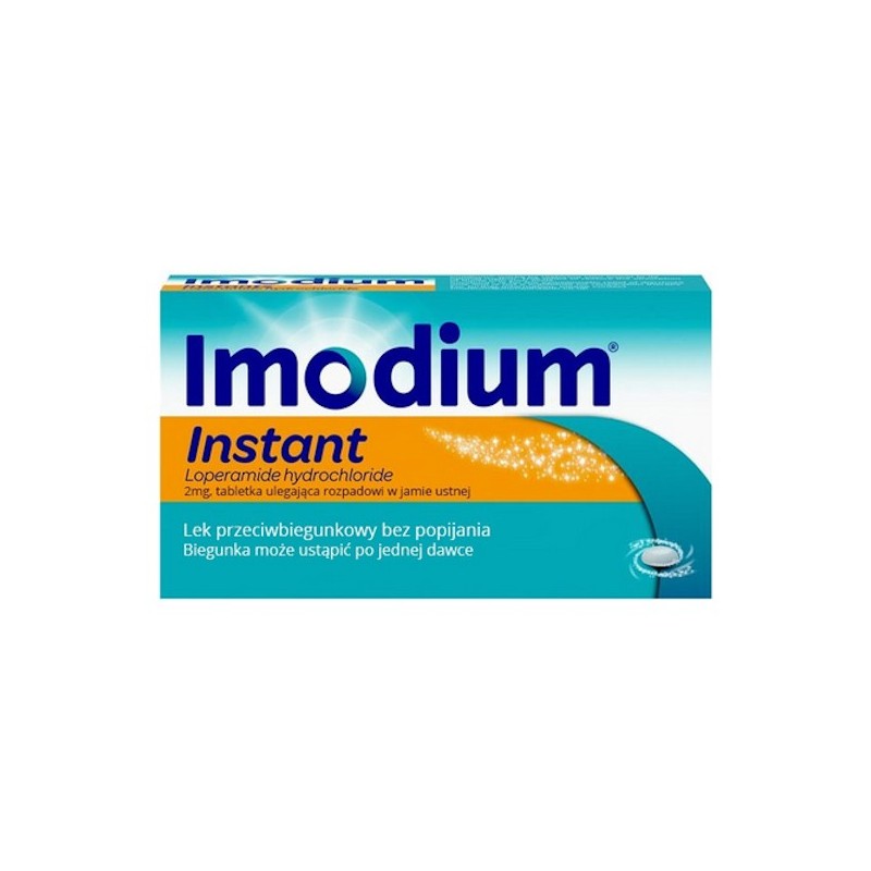 Imodium Instant, 2mg, 12 tabletek