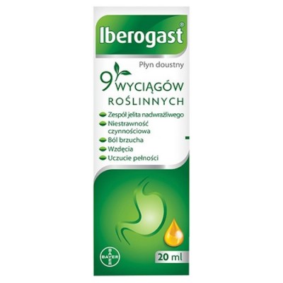 Iberogast, płyn doustny, 20 ml