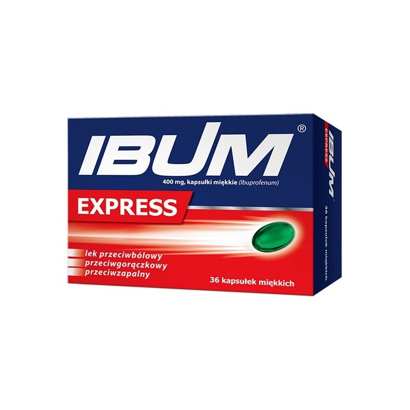 Ibum Express, 400mg, 36 kapsułek
