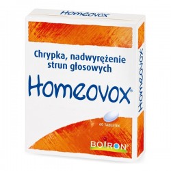 Homeovox, na struny głosowe, 60 tabletek