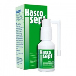 Hascosept, 1,5mg/g, aerozol, 30g