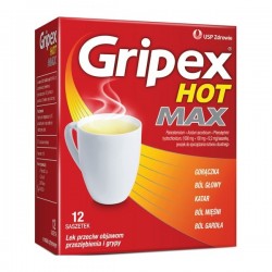 Gripex Hot Max (HotActiv Forte), 12 saszetek