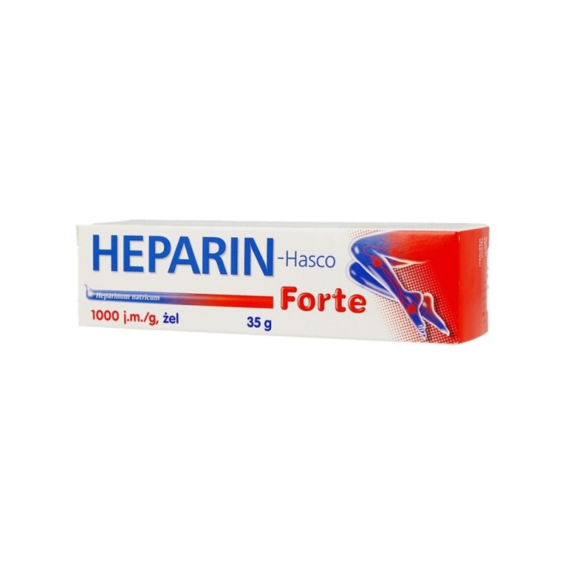 Heparin Hasco Forte żel 1 000 j.m./g 35 g