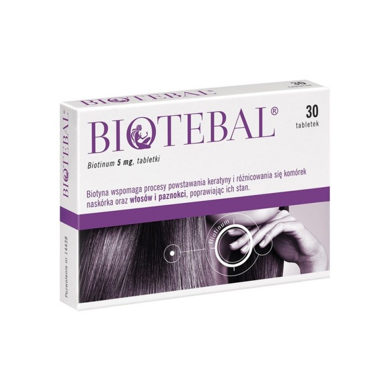 Biotebal tabl. 5 mg 30 tabl. (blistry)