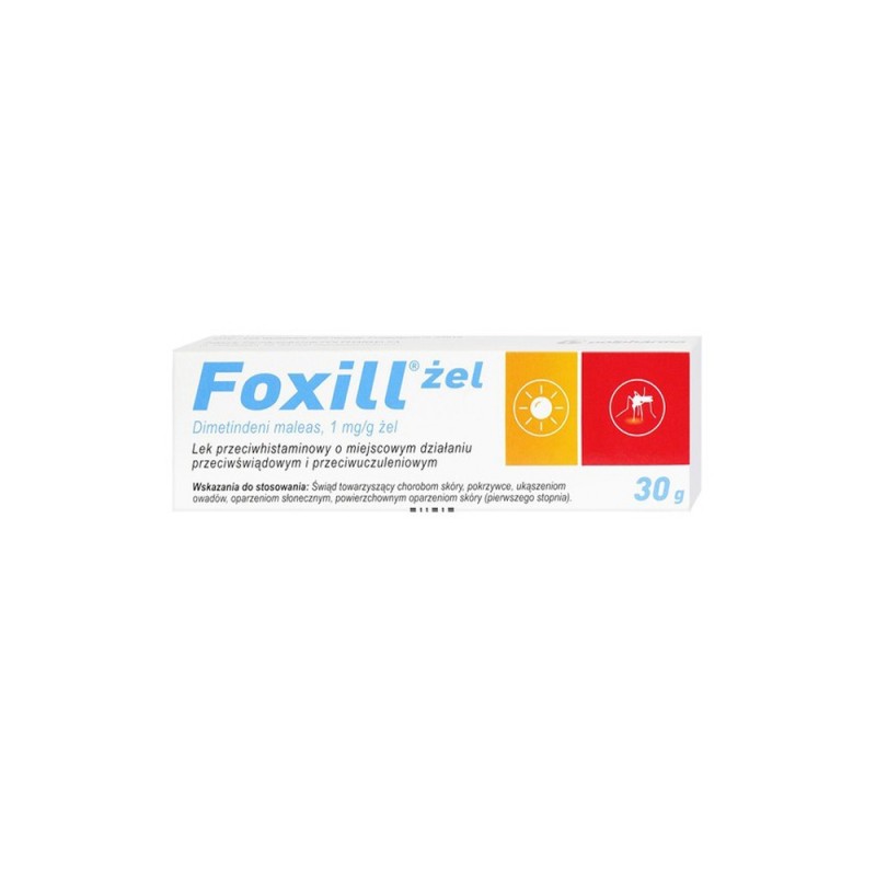 Foxill żel 1 mg/g 1 tub.a 30g