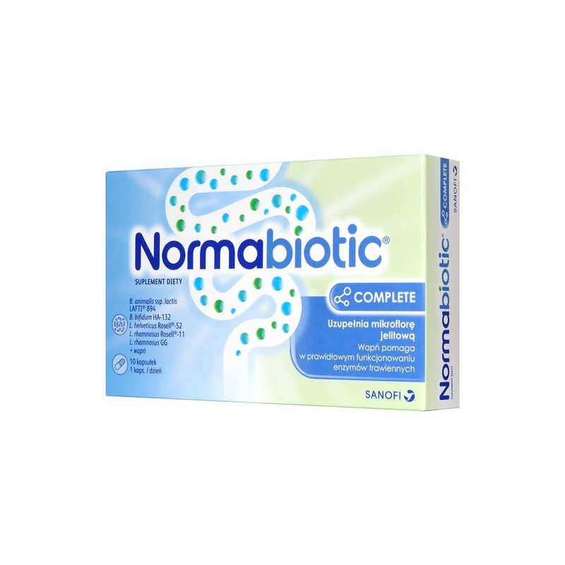 Normabiotic Complete kaps. 10kaps.(blister Normabiotic Complete kaps. 10kaps.(blister