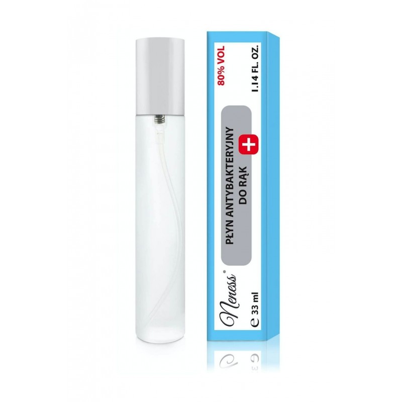 Płyn antybakteryjny do rąk 33ml Płyn antybakteryjny do rąk 33ml