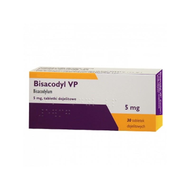 Bisacodyl VP tabl.dojelit. 5 mg 30 tabl.