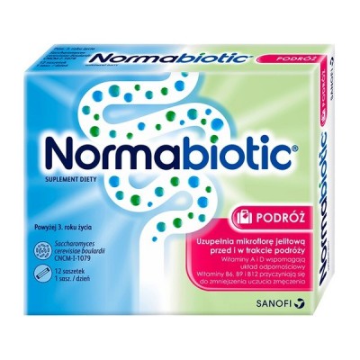 Normabiotic Podróż, 12 saszetek
