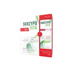 Skrzypovita 40+ + Skrzypovita PRO Serum do paznokci, suplement diety, 56 tab + 7 ml