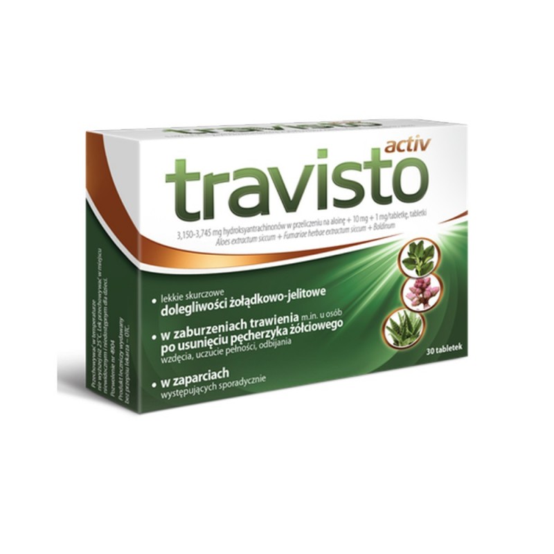 Travisto Activ tabl. 0,015g+0,01g+1mg 30ta