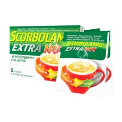 Scorbolamid EXTRA Hot gran.dosp. X 8