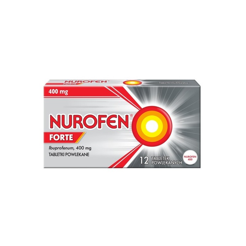 Nurofen Forte, 400mg, 12 tabletek, RECKITT