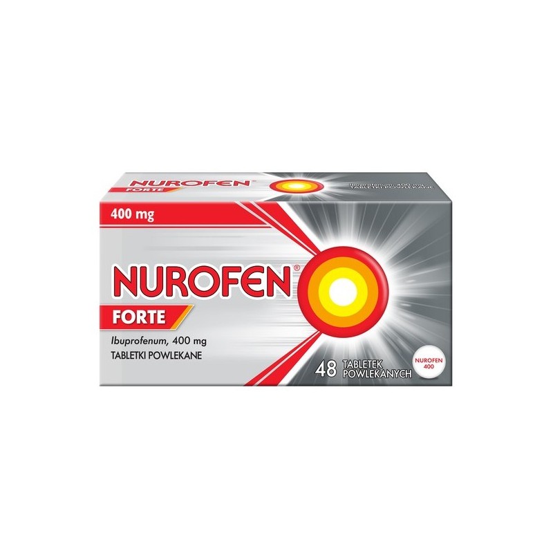 Nurofen Forte, 400mg, 48 tabletek, RECKITT
